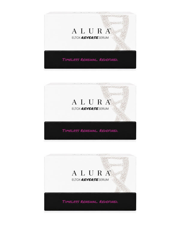 ALURA Eltox Reverse Serum 3-carton pack: three Eltox Reverse Serum cartons