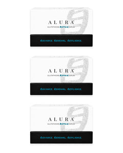 ALURA Glutathione Repair Serum 3-carton pack: three Glutathione Repair Serum cartons