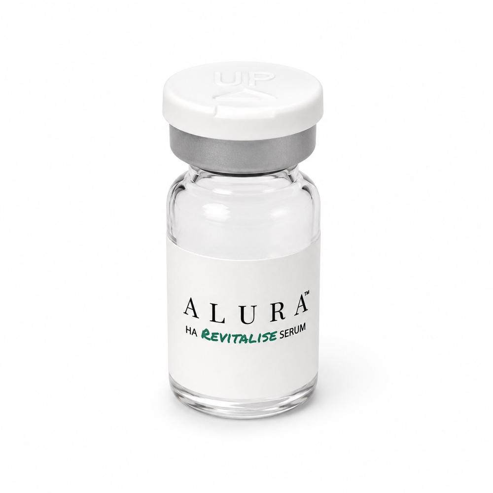 ALURA HA Revitalise Serum carton, front